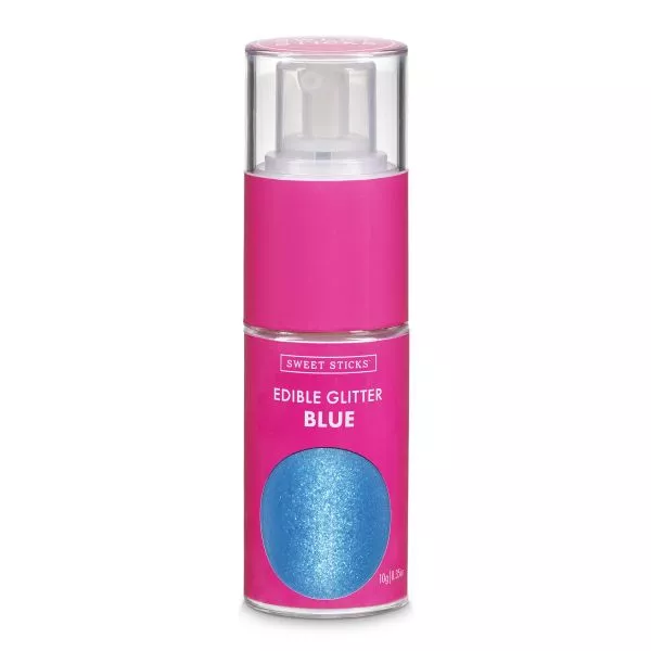 Blue Glitter Pump